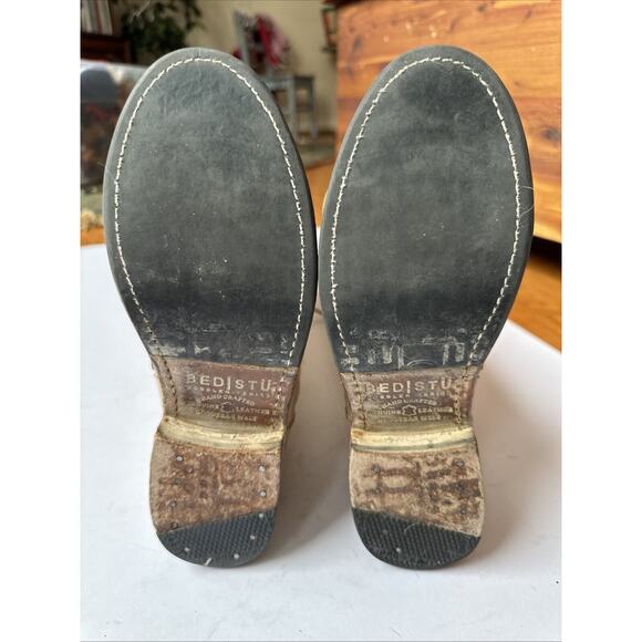 Bed Stu Leather Knee-high Riding Boots Size 6.5 - Picture 7 of 10